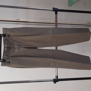 Lee Women's Relaxed Straight Leg Khaki Pants